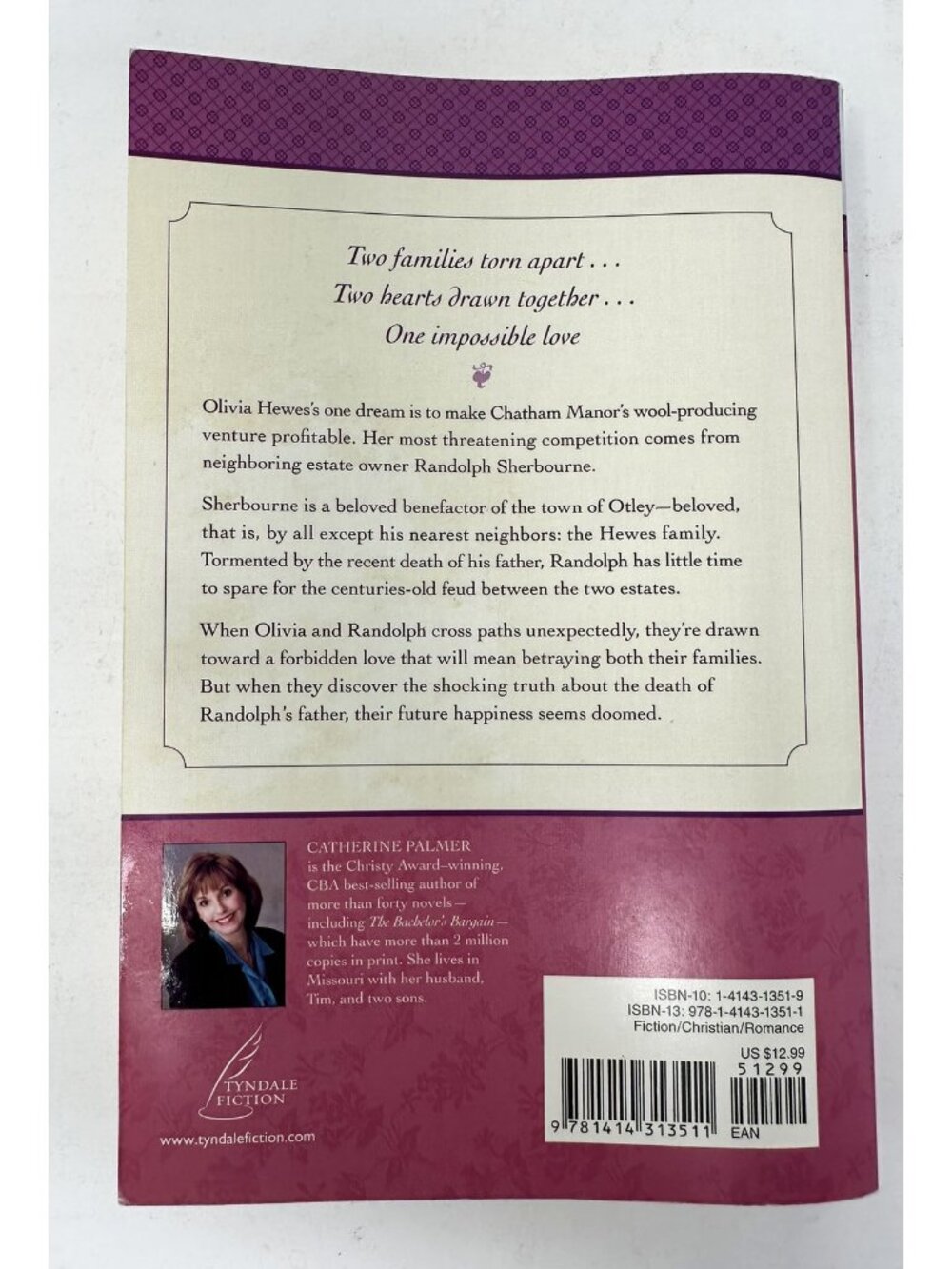 CATHERINE PALMER 4 BOOKS Bachelors Bargain Courteous Cad English Ivy Wild Heathe - Picture 10 of 14